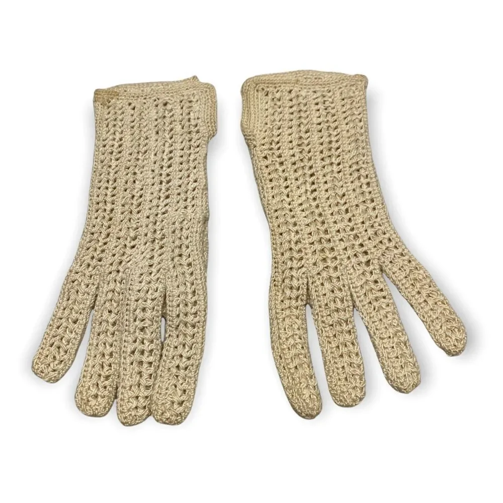 Vintage Crochet Gloves